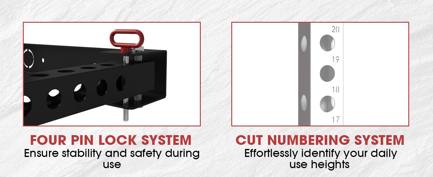 GMWD Wall-Mounted Folding Squat Rack with Lat Pulldown & Cable Crossover System for Home Gym - Space-Saving Design, Enhanced Stability, Premium Cable System GMWD Wall-Mounted Folding Squat Rack with Lat Pulldown & Cable Crossover System for Home Gym - Space-Saving Design, Enhanced Stability, Premium Cable System