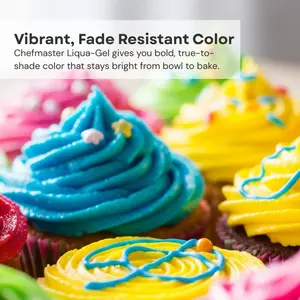 Food Coloring - 2.3 oz |  -Grade, Fade-Resistant Dye |   Vibrant Color for Icing, Frosting  Baking Decorating |   Easy-to-Use