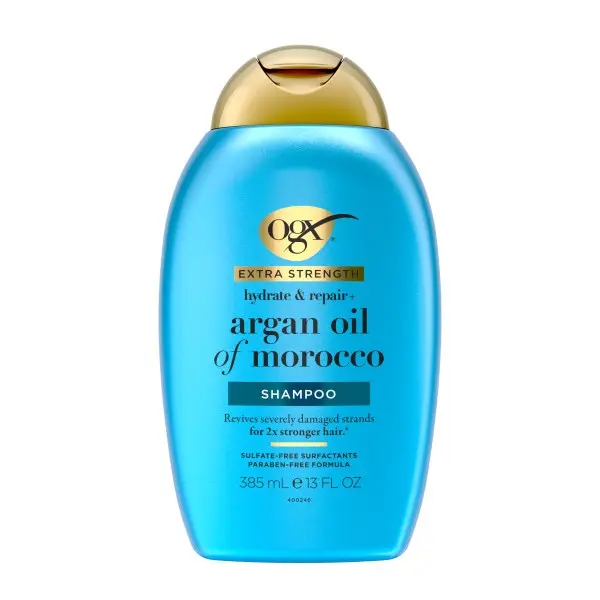 OGX Extra Strength Hydrate & Repair + Argan Oil of Morocco Shampoo 13 fl oz OGX Extra Strength Hydrate & Repair + Argan Oil of Morocco Shampoo 13 fl oz