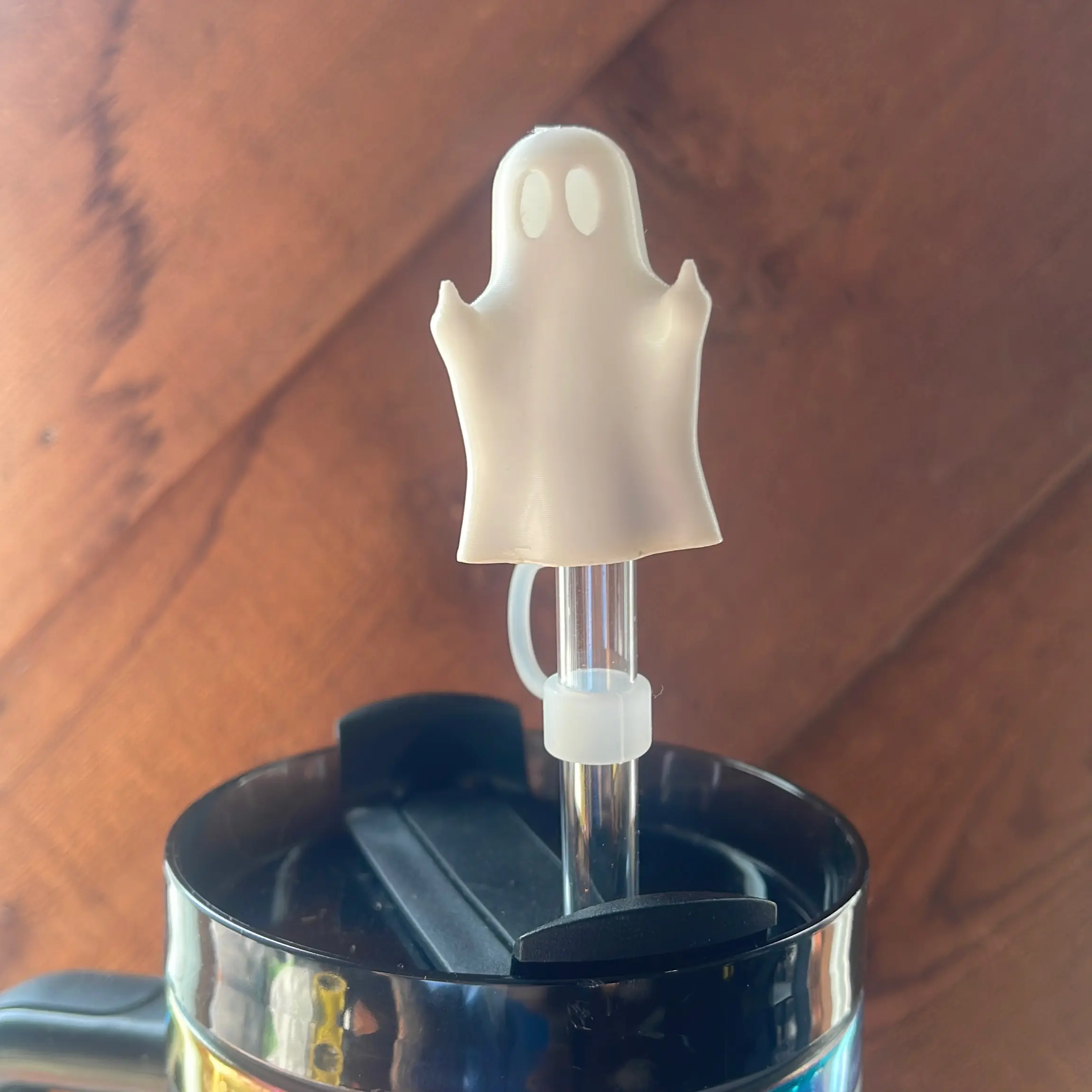 Ghost straw topper Ghost straw topper