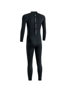Men's 2mm Long-Sleeve Dive Wetsuit No-Hood Design for Enhanced Comfort Universal for Surf Snorkel and Deep Diving