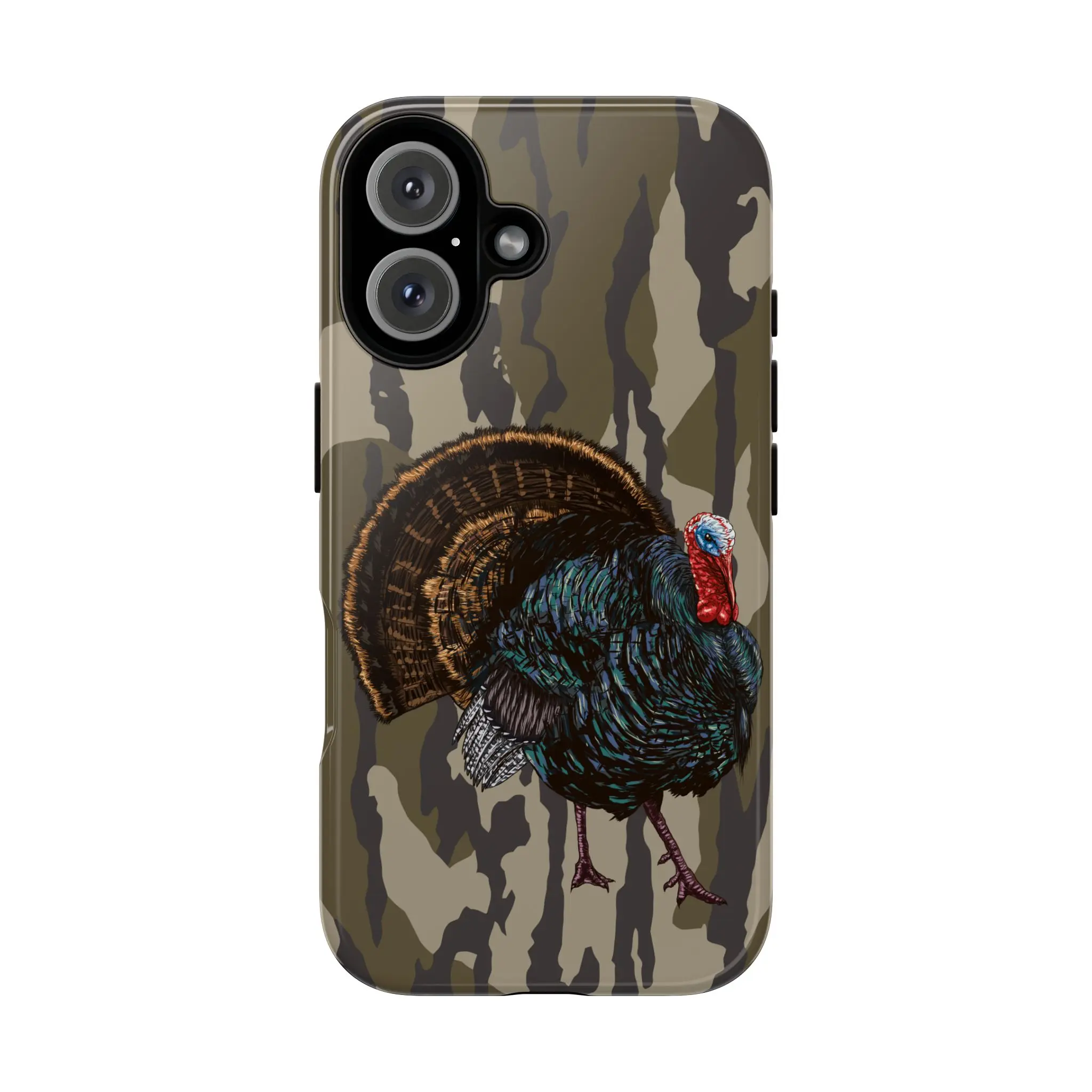 Mossy Oak Bottomlands TURKEY Phone Cases Phone Cover Hard Case Tough 2-piece Phone Case