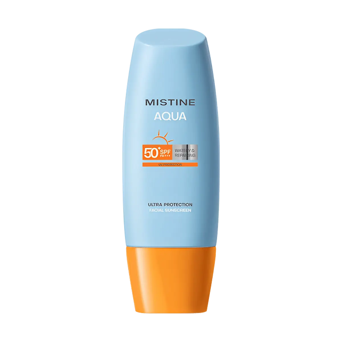 Mistine Yellow Cap Sunscreen SPF50+ PA+++ 60ml - Lightweight, Non-Greasy, Sensitive Skin Friendly, Upgraded Formula, Recommended by Li Jiaqi