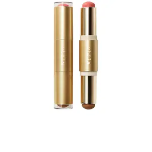 Stila Blush & Bronze Hydro-Blur Cheek Duo in Grapefruit & Caramel