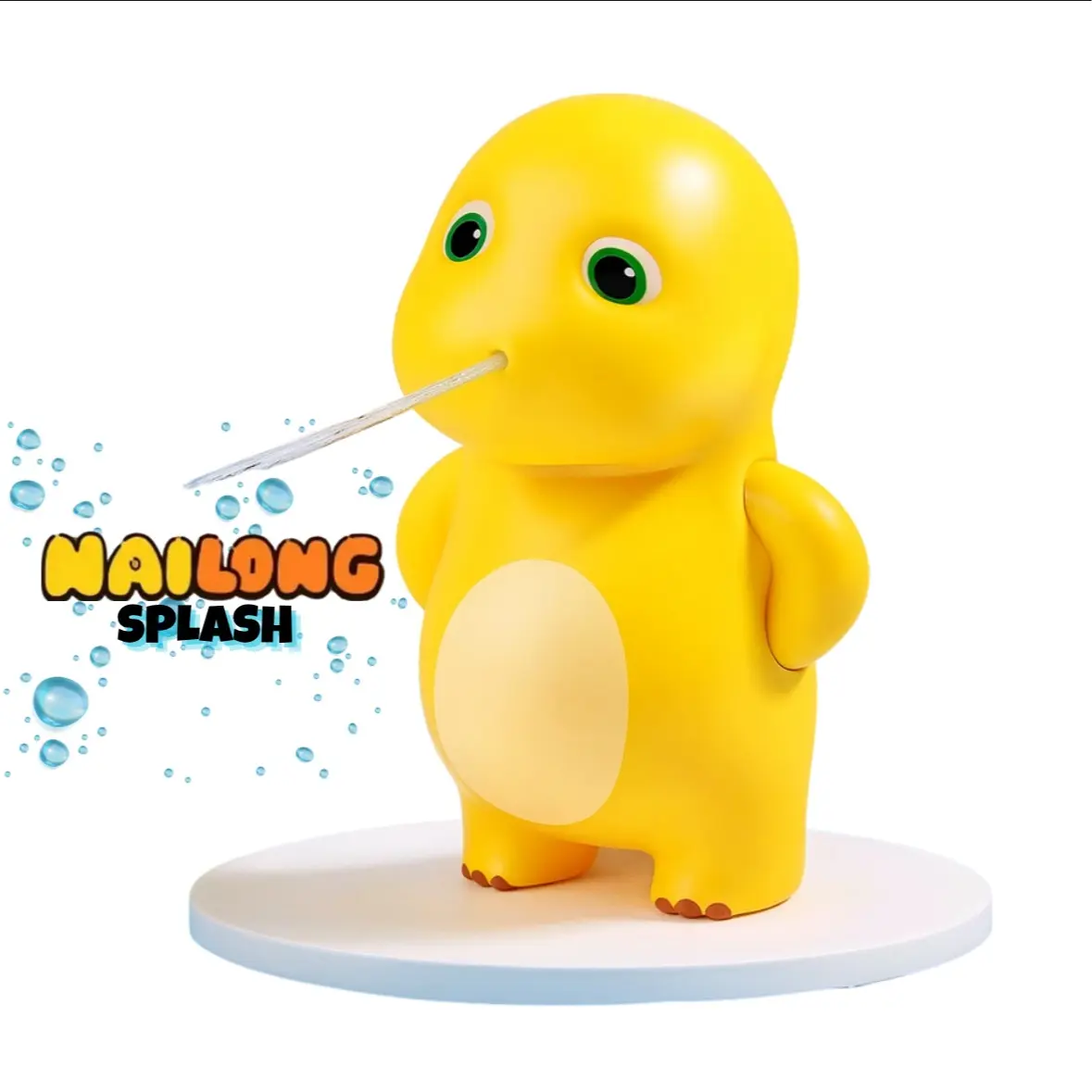 Nailong Splash - Adorable Yellow Dragon with Water Spray Feature