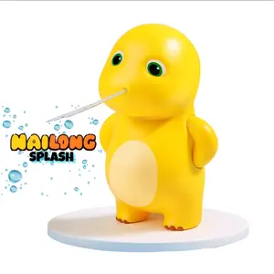 Nailong Splash - Adorable Yellow Dragon with Water Spray Feature