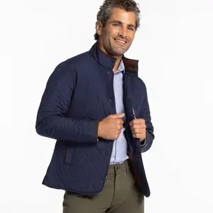 Navy Quilted Jacket Navy Quilted Jacket