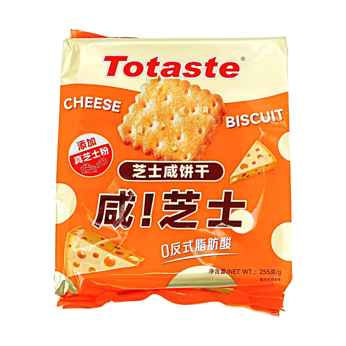 Gold Fuji Cheese Flavored Savory Crackers 255g Rich Salty Crispy Snack