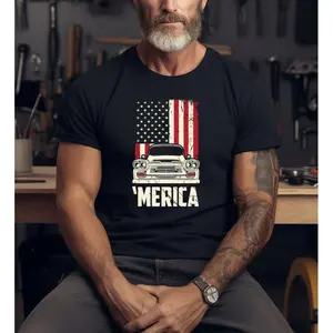 180g[100%cotton]1959 Chevy Apache Fleetside T-Shirt Classic Chevrolet Pickup Graphic Tee  Vintage American Truck Shirt  'Merica Gift for Dad