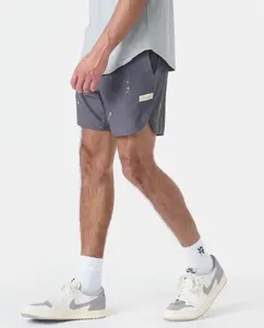 Luka Short Charcoal Space Drip, Large 7" (Linerless)