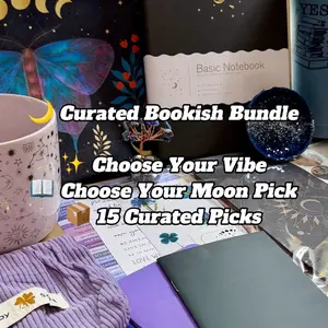 Ember Moon Bookish Bundle l Cozy Items for Readers and Journal Lovers