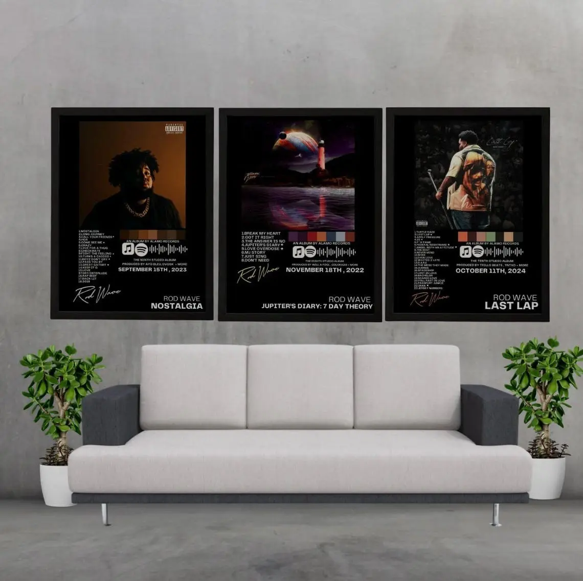 Rod Wave Album Cover Posters | Rod Wave Album Cover Posters