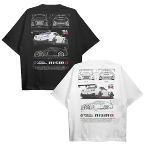 Drive in Style: Car-Themed T-Shirts, Gran Turismo GTR Nismo T-Shirt, Gran Turismo GTR Nismo Technical Specs T-Shirt, Racing Sport Car Shirt Menswear