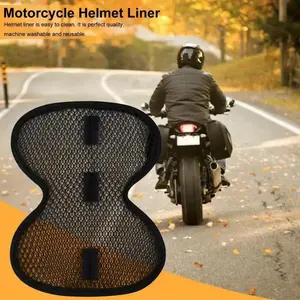 Breathable Motorcycle Helmet Insert Liner Cap Cushion Pad Quick-drying Sweat Wicking Helmet Insulation Lining Pad