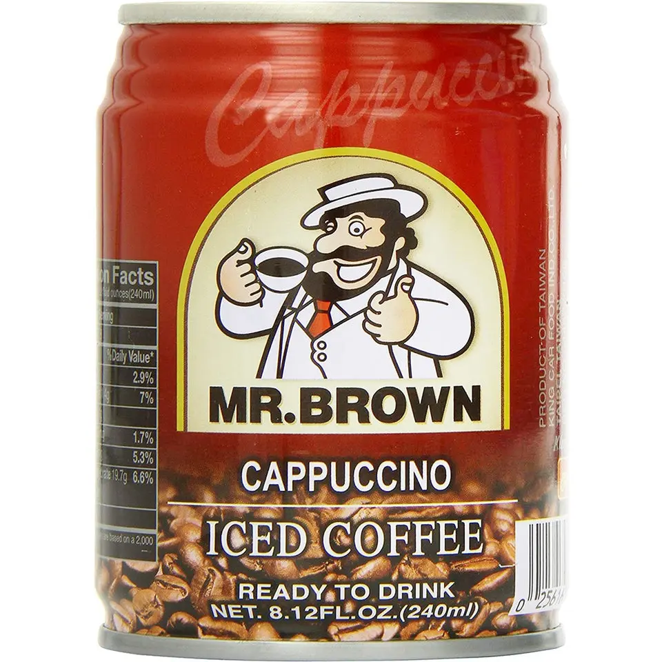 Mr. Brown Creamy Iced Coffee Blend Variety Pack, 8.12 fl oz - Real Coffee with Milk Powder, Macadamia Nut, Cappuccino-Style, Vanilla Flavors Beverages Mr. Brown Creamy Iced Coffee Blend Variety Pack, 8.12 fl oz - Real Coffee with Milk Powder, Macadamia Nut, Cappuccino-Style, Vanilla Flavors Beverages