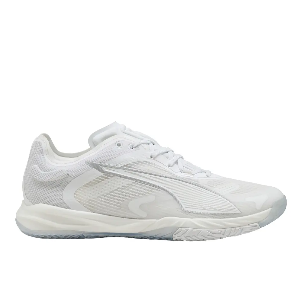PUMA Mens Accelerate Nitro Sqd 4 Running Sneakers Shoes - Off White