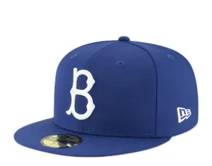 New Era 59Fifty Brooklyn Dodgers 1949 Cooperstown Men Fitted Hat Royal Blue