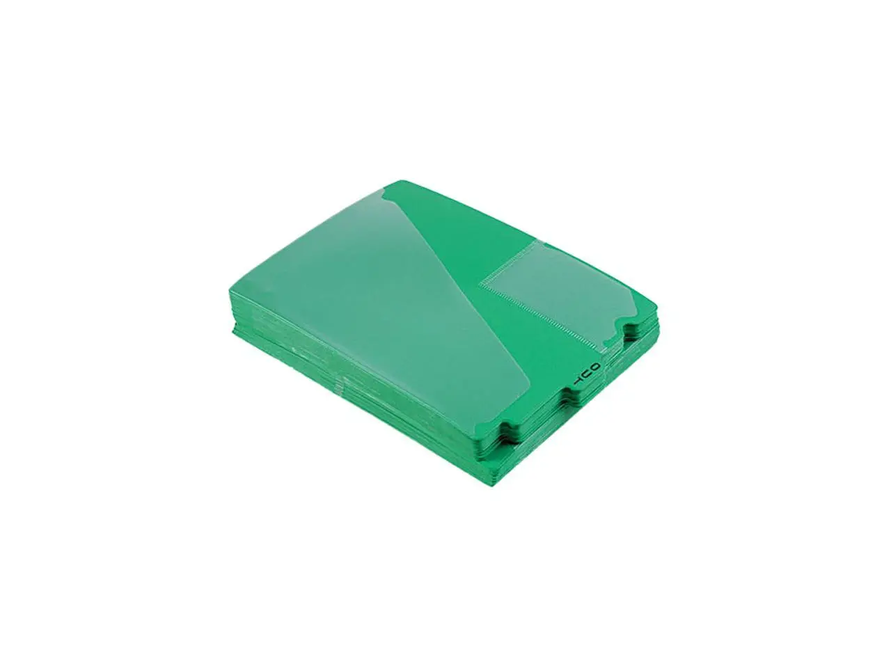 Pendaflex End Tab Poly Out Guides Center "OUT" Tab Letter Green 50/Box 13543