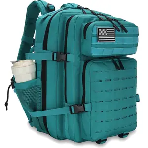 45L Large Capacity Travel Backpack - Waterproof 3-Day Assault Pack