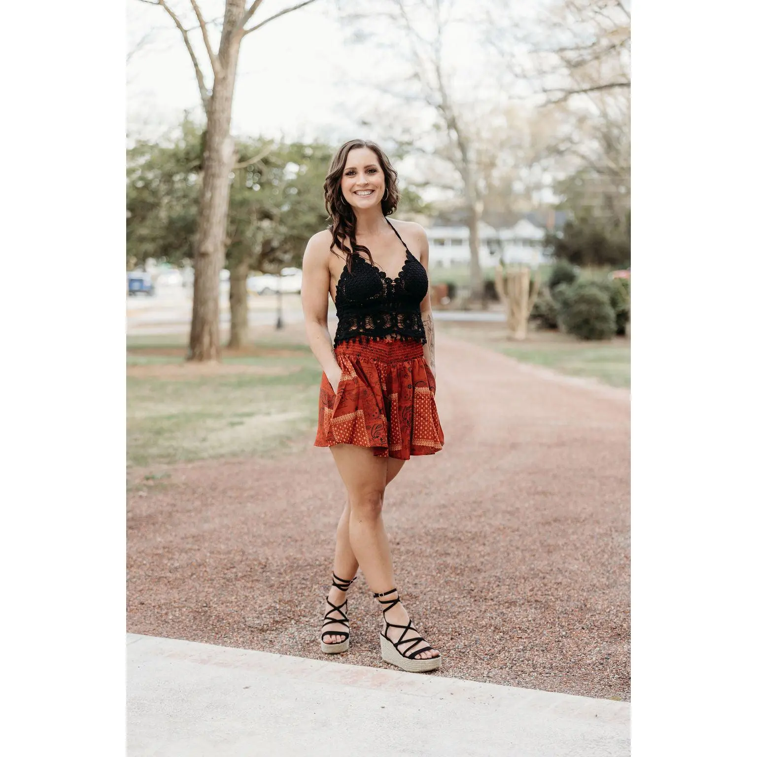 Clementine Flare Shorts