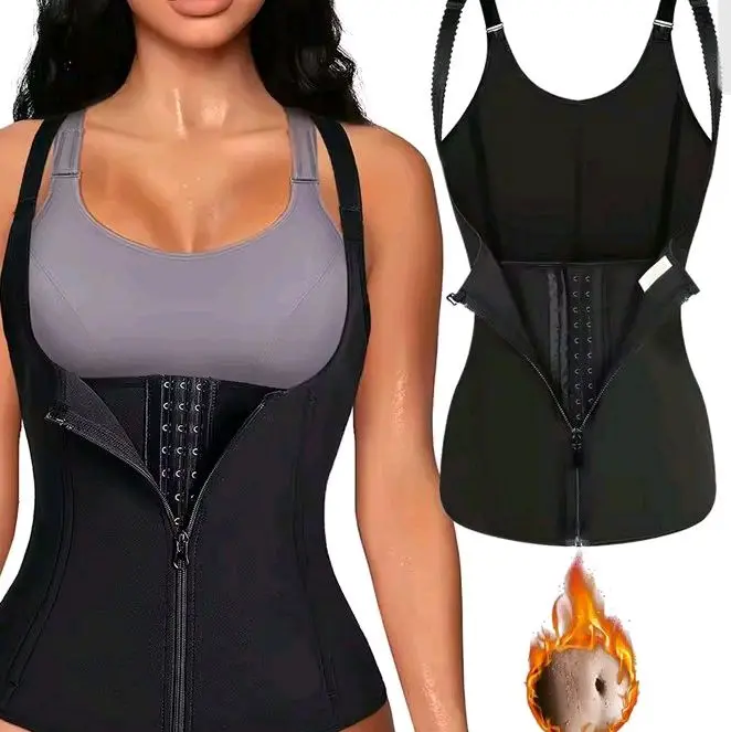 Women's Shapewear Belt, Womenswear Waist Trainer with Front Zipper Compression, Belts