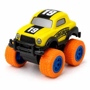 8-Pack Pull Back Off-Road Toy Cars – Monster Truck Style Die-Cast Alloy Vehicles with Oversized Tires, Pull-Back-and-Go Racing Car Set for Kids Ages 3+, Birthday Gift for Boys