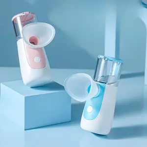 24ML Portable Handheld Nano Mist Sprayer, Rechargeable Mini Facial Atomizer Humidifier, Face & Eye Hydrating Moisturizer Beauty Instrument, USB Rechargeable Skin Care Tool for Home Office Outdoor Travel Use