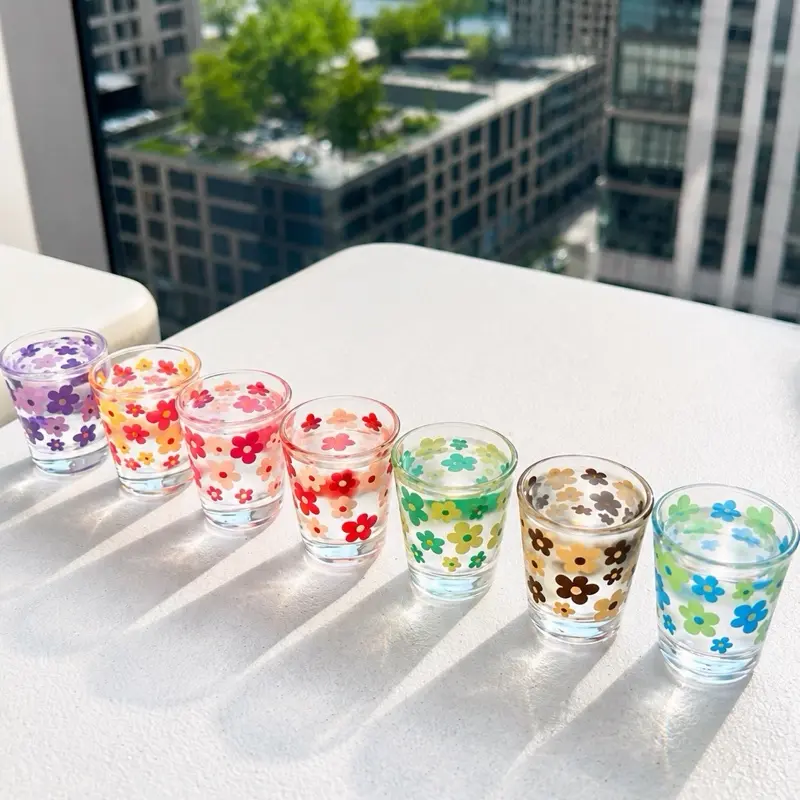 Flower Shot Glass