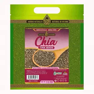 Chia Seeds | Semillas de Chía – Premium Natural Superfood from Mexico | High Fiber, Omega-3 & Antioxidants | Superalimento Natural para Energía y Digestión | 16 oz (454g)