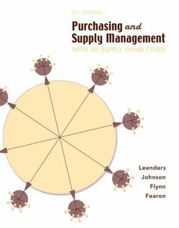 USED-Purchasing Supply Management by Michiel Leenders (Hardcover)