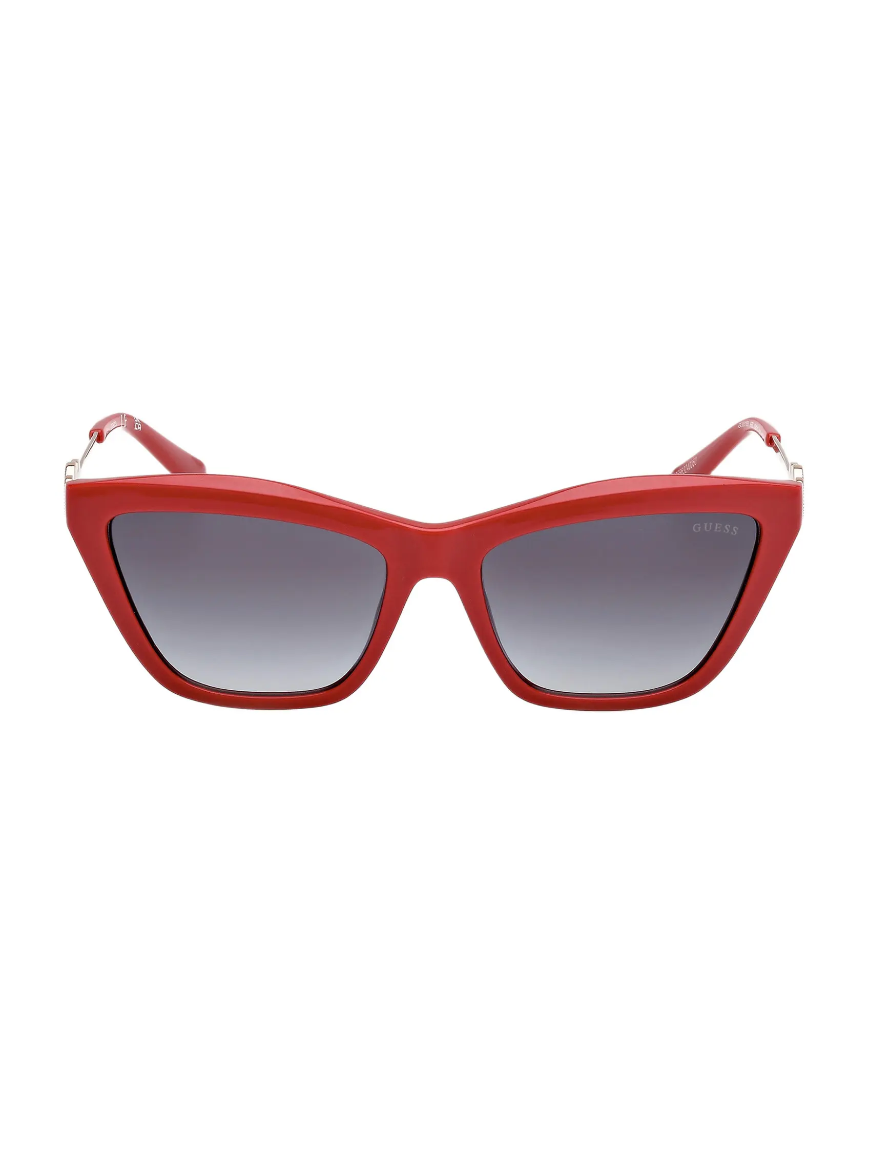 GUESS Female Cat-Eye Signature Plastic Sunglasses