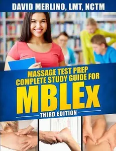 USED-Massage Test Prep: Complete Study Guide for Mblex by David A. Merlino (Paperback)