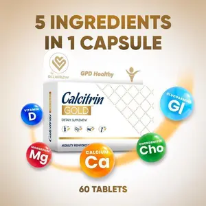 Calcitrin Gold  60 Tablets Dietary Supplement  Mobility Reinforcement,