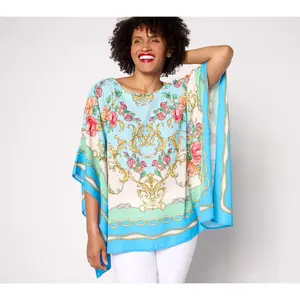 Belle by Kim Gravel High Status Poncho Top