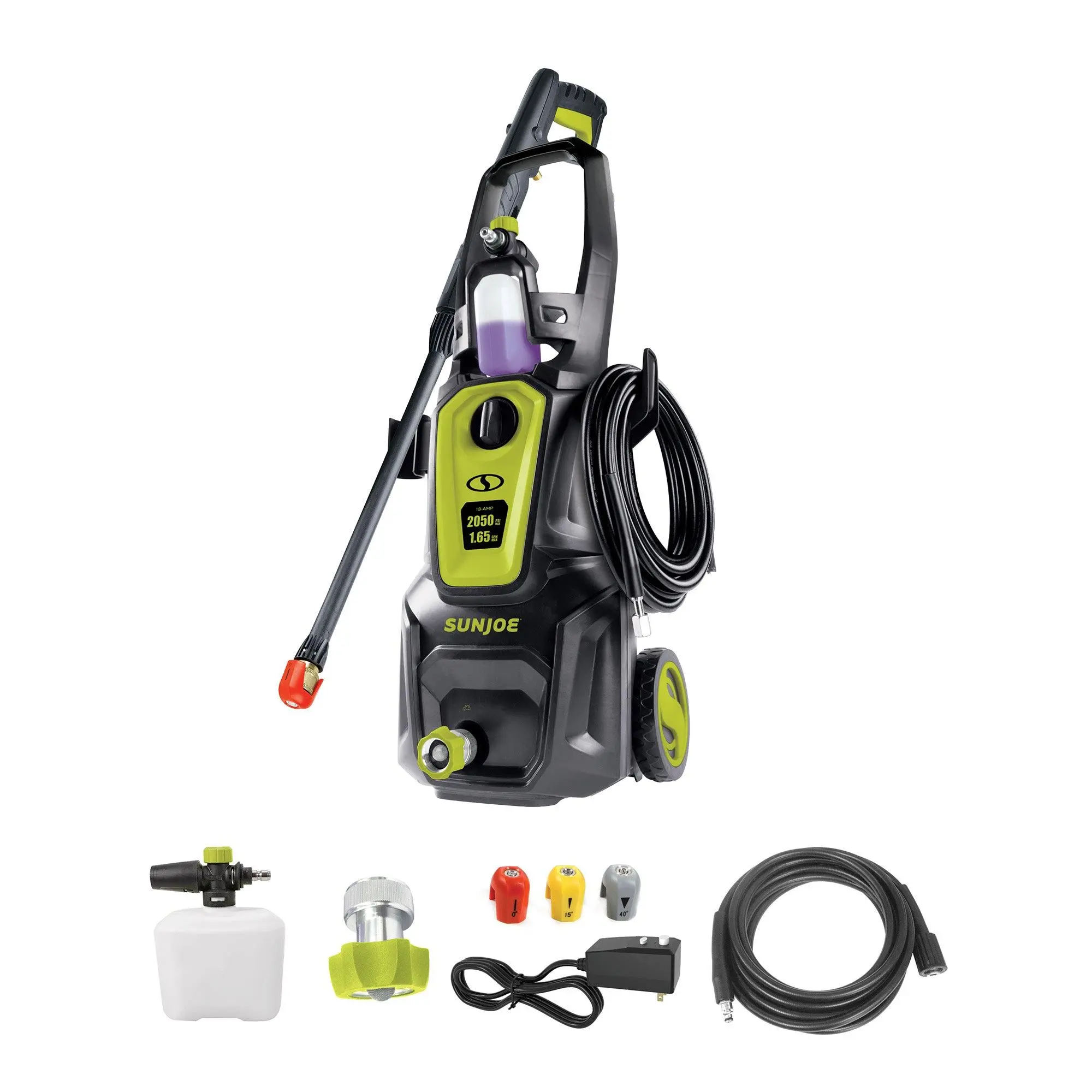 Sun Joe Electric Pressure Washer w/ Extension Wand, SPX2680-MAX, PWMA Certified