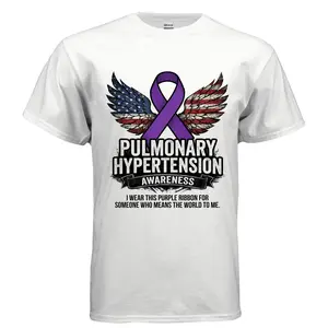 Pulmonary Hypertension Awareness Shirt - Strength in Every Breath T-Shirt | Mental Health Awareness | Invisible Illness Support | Self Care & Emotional Wellness Apparel
