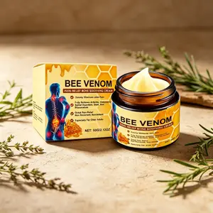 Bee Venom Body Comfort Cream (60g) - Soothing Joint & Muscle Formula, Non-Irritating, Daily Adult Bath & Body Care Moisturizer