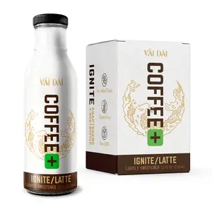 Latte 4-pack (4 - 12oz glass bottles)