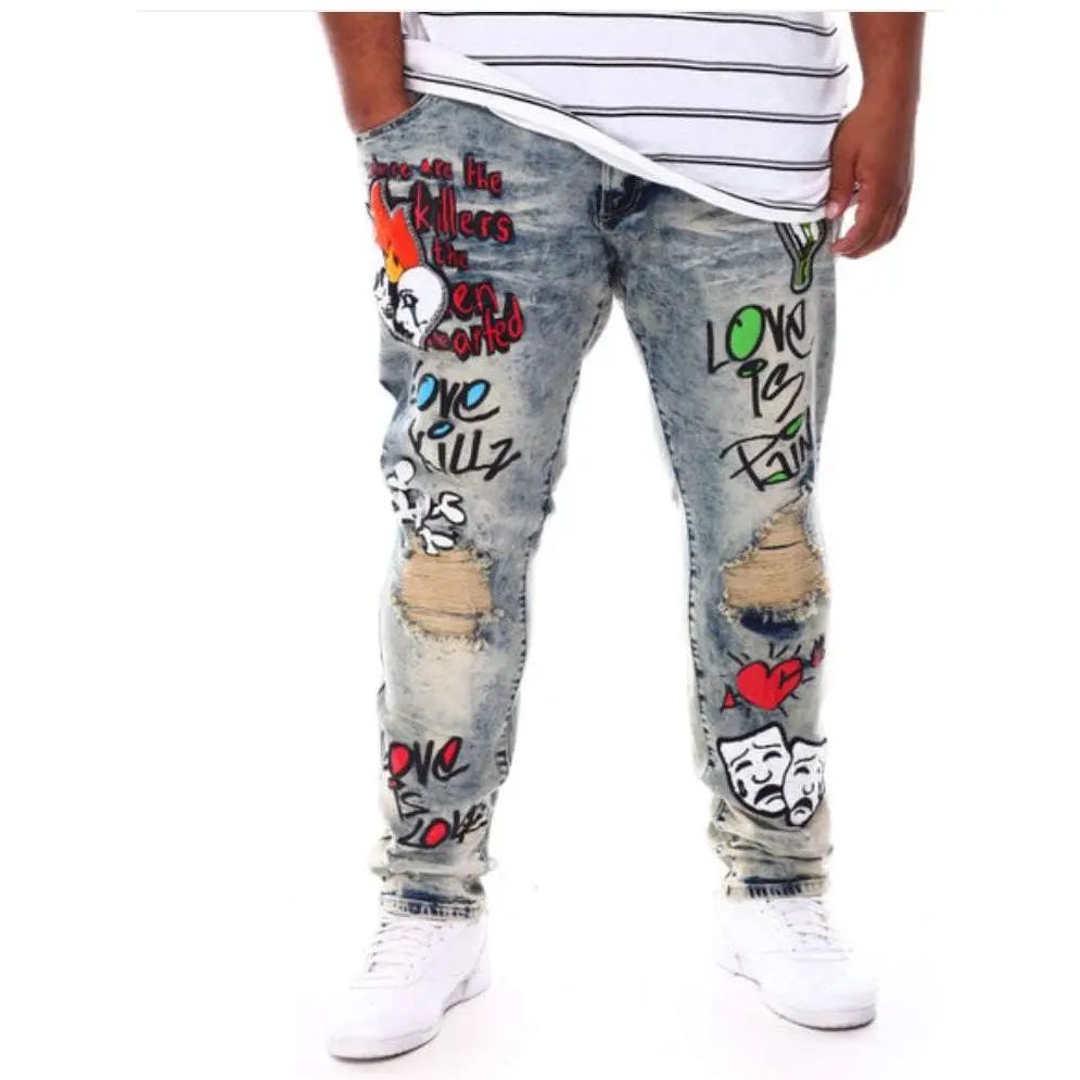 Love Kills Denim Jeans (B&T) by Makobi