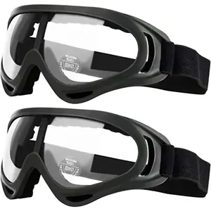 SQ-SGL001 2 Pack Children's Safety Glasses with Wind Resistance and UV400 Protection Perfect for Foam Blasters Gun