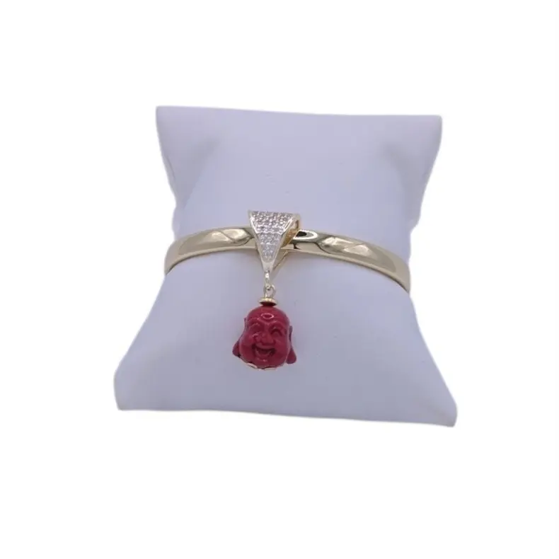 Bangle with Buddha charm