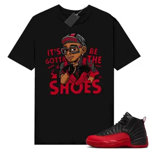 Flu game Sneaker Tees Black Its Gotta Be The Shoes