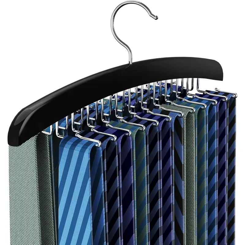 10-Pack Swivel Wall Hooks - 180?? Rotating Foldable Hooks For Coats, Towels & Bags