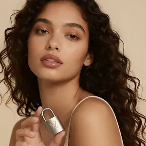 Pre-owned Louis Vuitton Metal Bag Accessories Silver Handbag or Luggage Lock Number To Be Determined