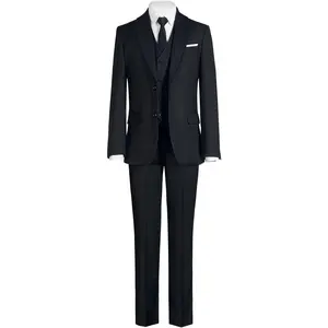 Boys' Formal Slim Fit Suit Set, Adjustable Waist