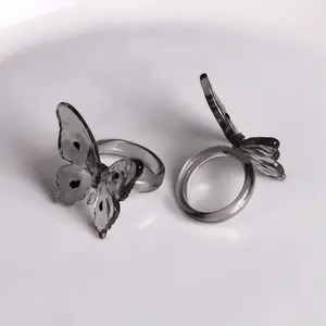 Butterfly Resin Ring