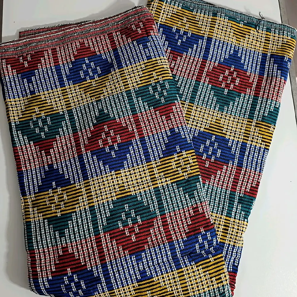 Handwoven Akwete Fabric, Textile for Soft Stuffed Animal Crafting, Sewing & Soft Furnishings Supply