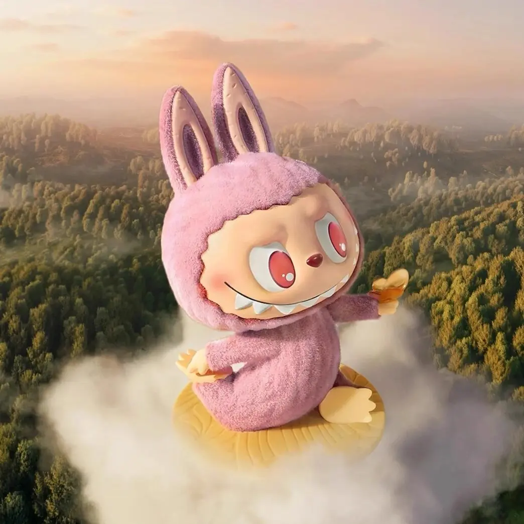 POP Mart The Monster Lazy Yoga Series Labubu Blind Box