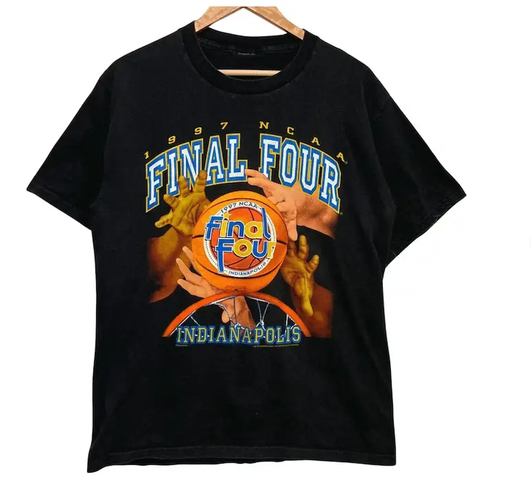 Vintage 1997 Nutmeg Final Four College Basketball T-shirt Sweatshirt Hoodie March Madness