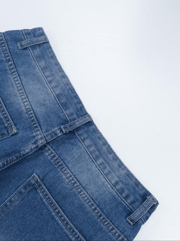 Men's Plus Size Classic Fashion Washed Denim Jeans, Relax Fit Baggy, Comfortable Fit, Stylish Design, Perfect for Everyday Wear